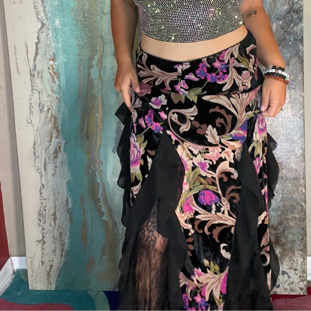 Floral skirt